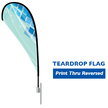 Teardrop Flag (Small) 7ft 4